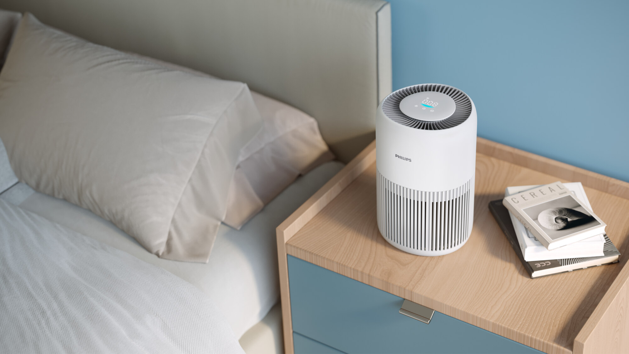 Philips Air Purifier PureProtect Mini - 65 m2, HEPA, Sleep Mode, Child Lock, Compact, White - AC0920/10 10 air purifiers ac0920 10 10