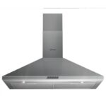 Indesit Free-Standing Wall Mounted Chimney Cooker Hood 3 Speeds - Silver - IHP9.5CM IX