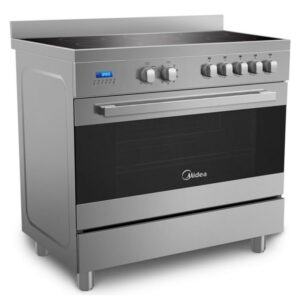 Midea Ceramic Cooker With Multi-function Electric Oven - Silver - VSVC96048