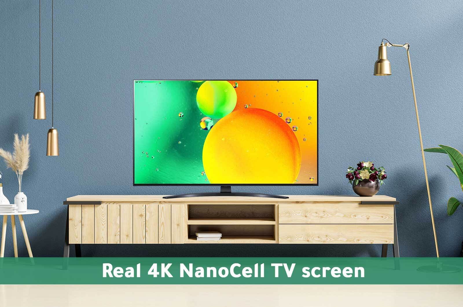 LG NanoCell Smart TV 55" Series 79 - 4K Processor HDR10 Pro 1 55NANO796QAeng 1