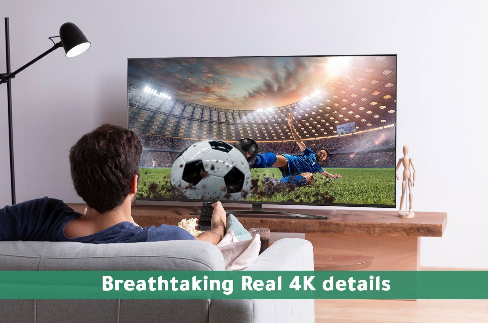 LG UHD Smart TV 55" Series 91 - 4K Processor HDR10 Pro 1 55UQ91006LCeng 1