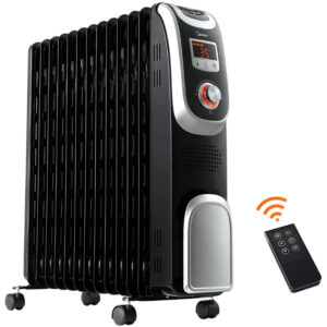 Midea Oil Heater 13 Fins - Black - NY2513-13A1L