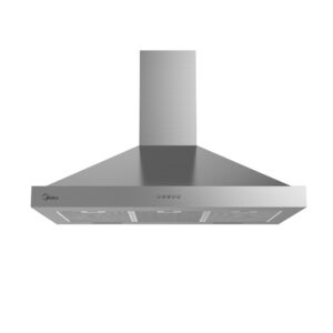 Midea Free-Standing Chimney Cooker Hood - 4 Speeds - grey
