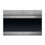 Ariston Built-in Gas Oven 90 cm - Silver - MHG521IX