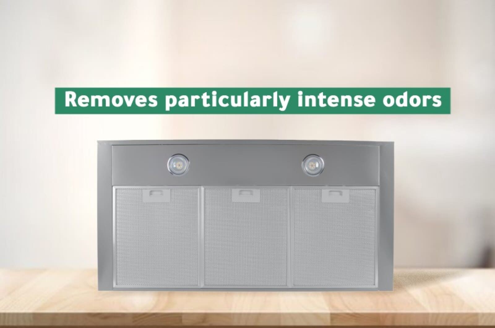 Ariston Cooker Hood Wall Mounted - 3 speeds - grey 3 AHBS9.3FLLXeng 3