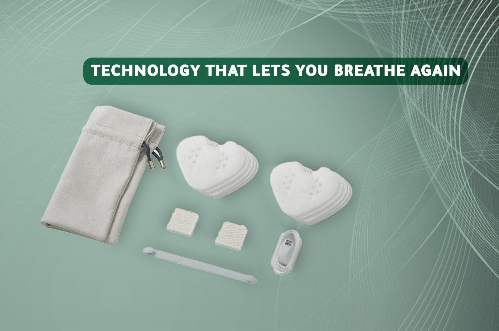LG Air Purifier Mask PuriCare With lithium battery - White - AP300AWFA 2 AP300AWFAeng 2