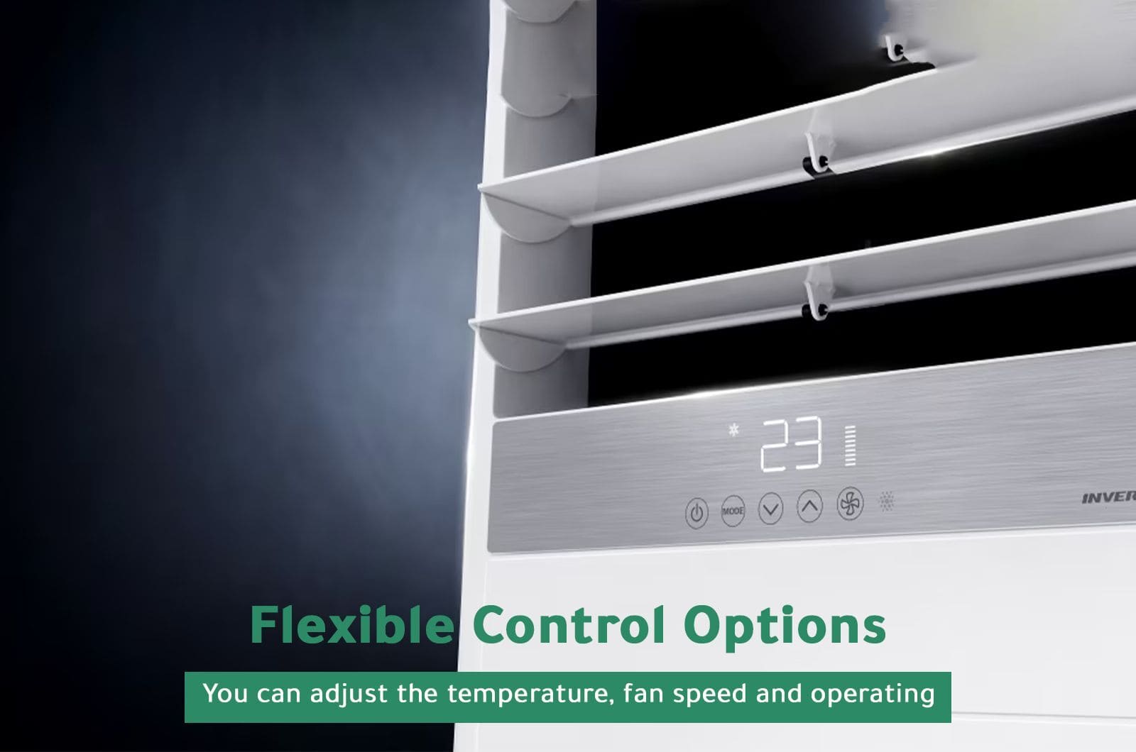 LG Floor Standing AC With Islamic Traditional Design - 46000 BTU - Inverter Hot-Cold 3 APW55GT3M5eng 3