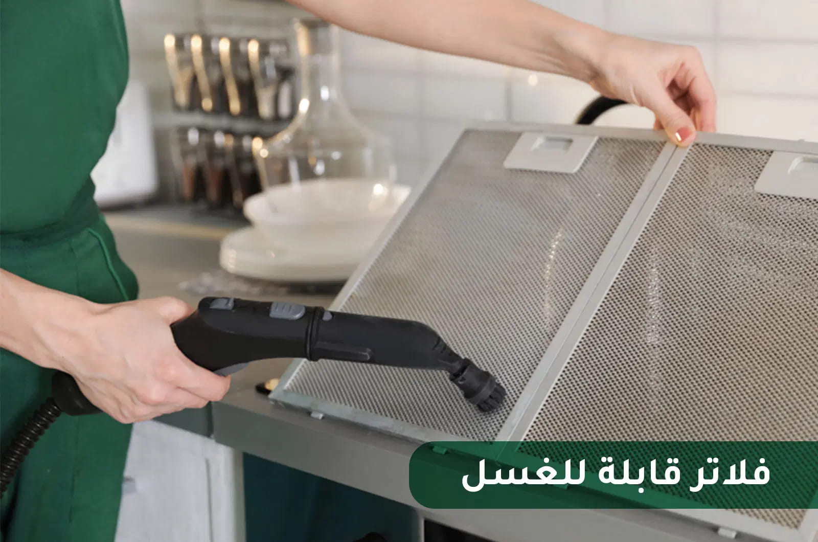 شفاط طبخ مايديا قائم بذاته تصميم هرمي - 3 سرعات - فضي 3 E90AEW2A43AR 3