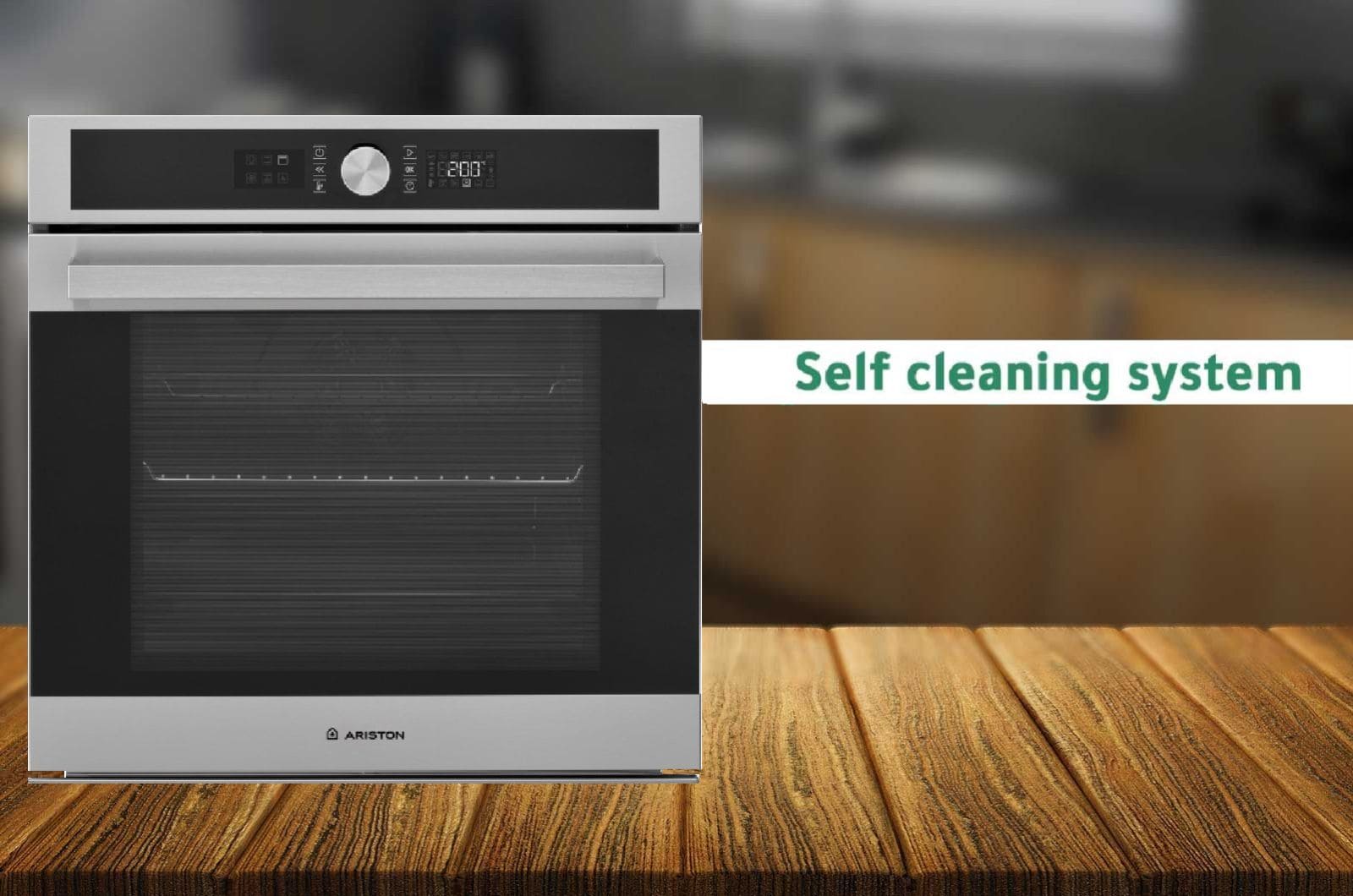Ariston Built-in Electric Oven - 71 liter - grey - 56.4.5x59.5 cm 3 FI5851CIXAENG 3