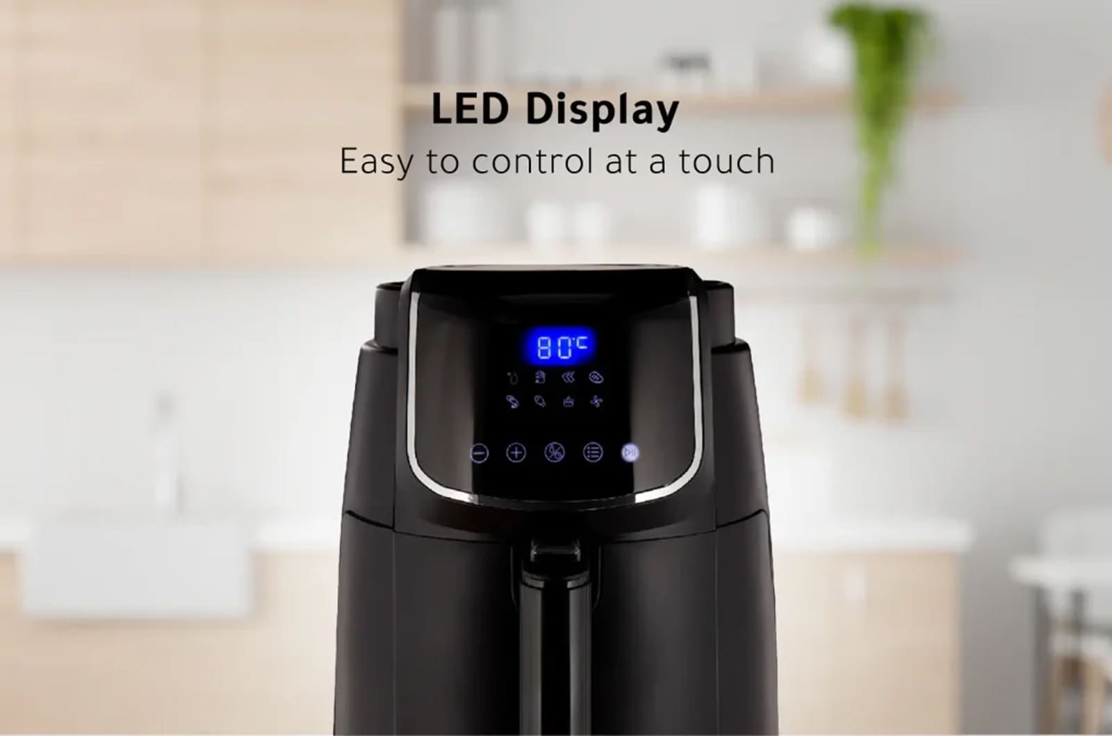 Midea Air Fryer - 4.76L - 1500W - MF-CN40D 1 MFCN40D2eng 1