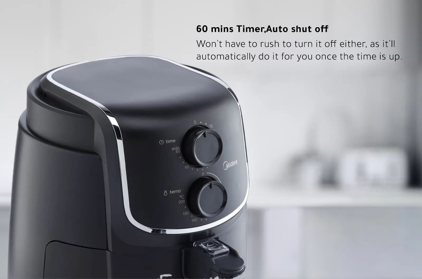 Midea Air Fryer - 4.76L - 1500W - MF-TN40D 1 MFTN40D2eng 1