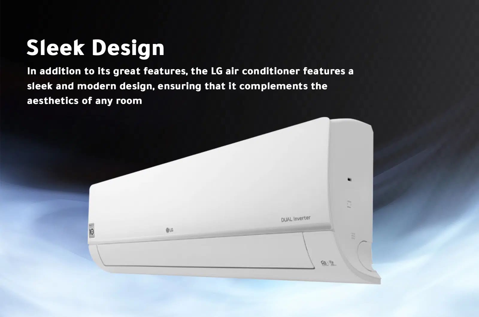 LG Split Air Conditioner 12000 BTU cold only Energy Saving Inverter - NF122C0 3 NF122C0eng 3