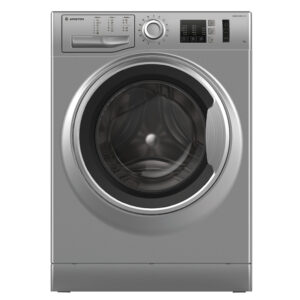 غسالة أريستون ناتيس تعبئة أمامية - فضي - NM10723SS60HZ