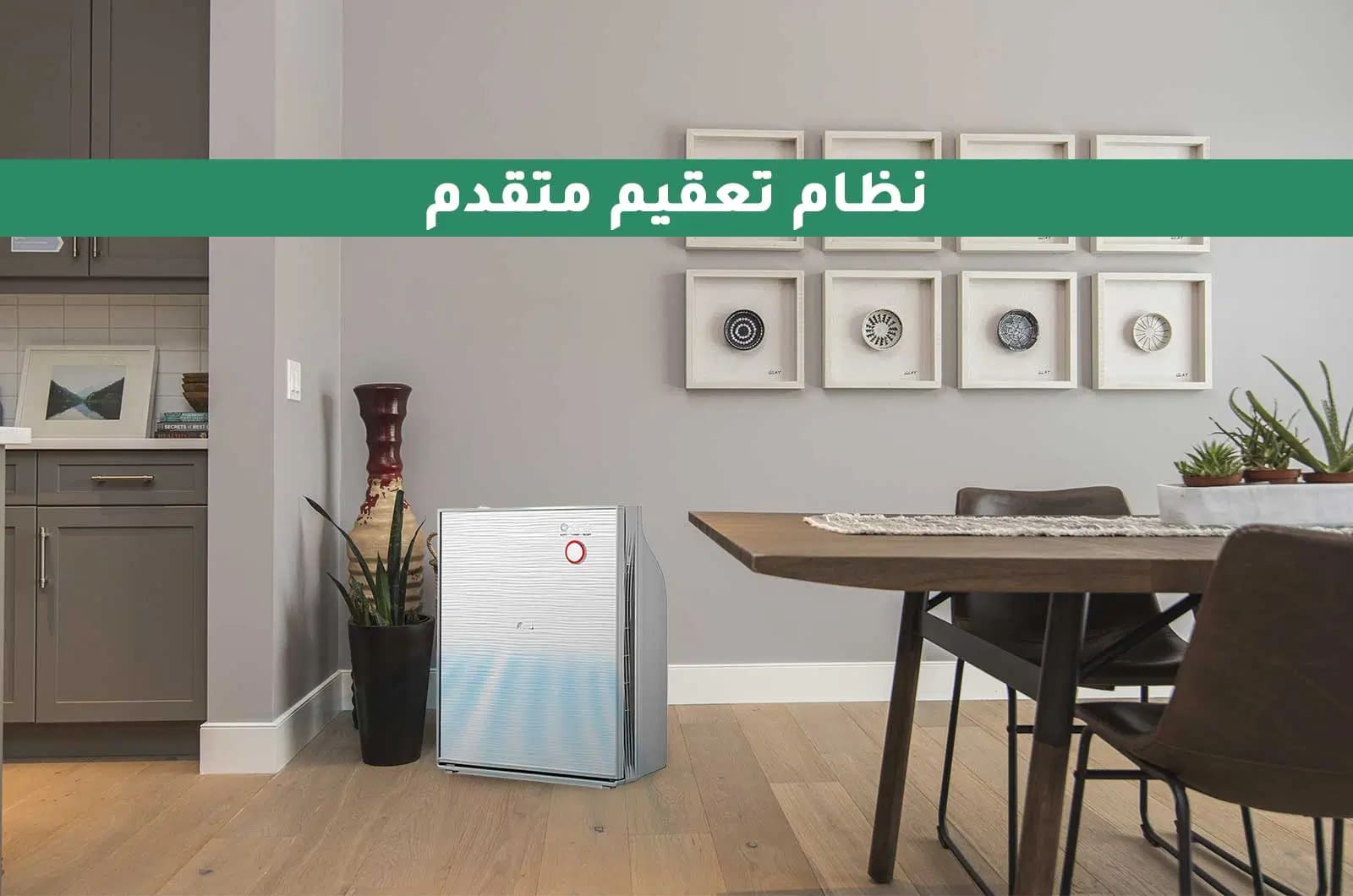 ال جي منقي هواء - يغطي حتى 20 م² - تحكم باللمس - فضي - PSS200WC 2 PSS200WCar 2