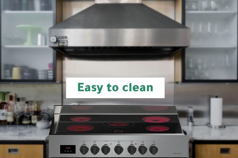 Bombani Electric Cooker Ceramic - 109 L - 5 Hot Plates - Silver - TECH9008VTCTPIX 2 TECH9008VTCTPIX 2eng