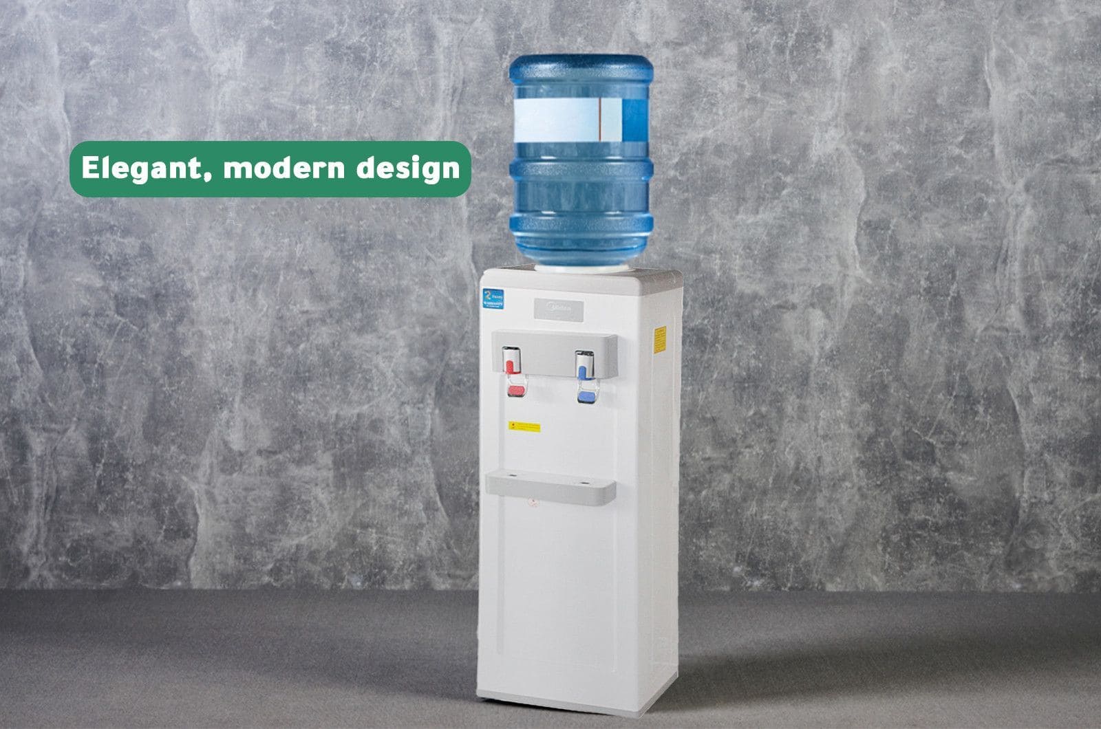 Midea Water Dispenser 2 Taps Hot&Cold - White 1 YL1932SENG 1