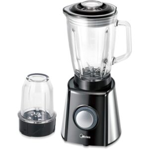 Midea Blender 2 Speeds 1.5 L with Grinder - Black - MJ60BM01B